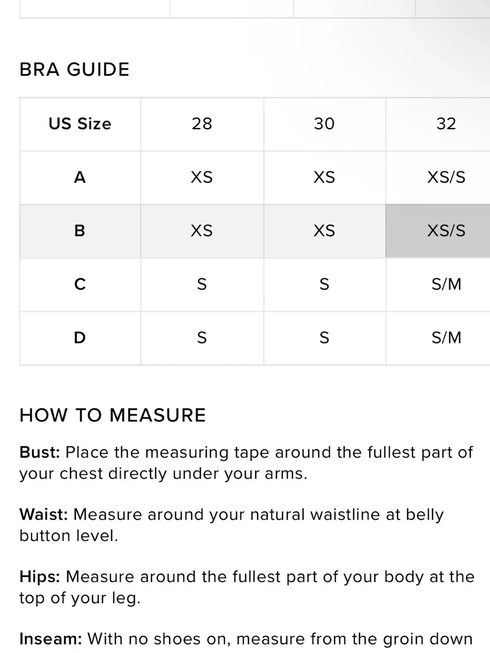 ALO Yoga minimal scoop
